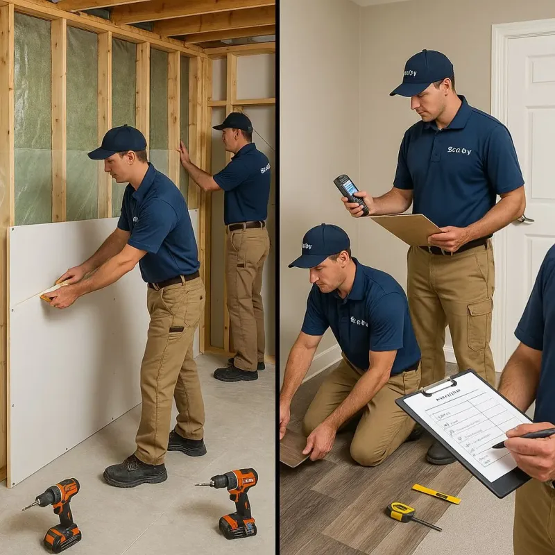 Repairs and Reconstruction process in Lawrenceburg, KY